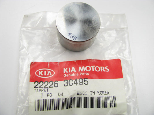 New OEM Engine Camshaft Follower Valve Lifter Tappet 3.495mm For Kia 222263C495