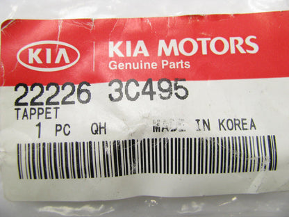 New OEM Engine Camshaft Follower Valve Lifter Tappet 3.495mm For Kia 222263C495
