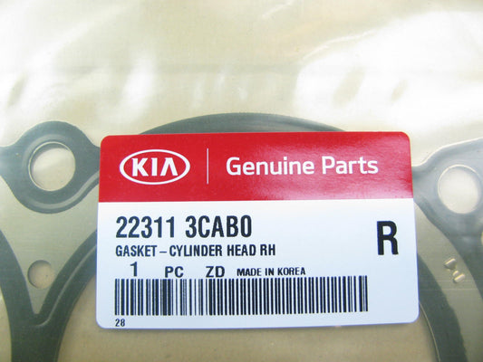 NEW GENUINE Engine Cylinder Head Gasket RIGHT SIDE OEM For 08-14 Kia 3.3L 3.5 V6