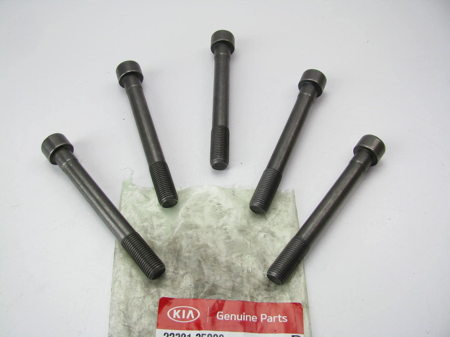 (5 Pcs) New OEM Cylinder Head Bolts For Kia 2232135000