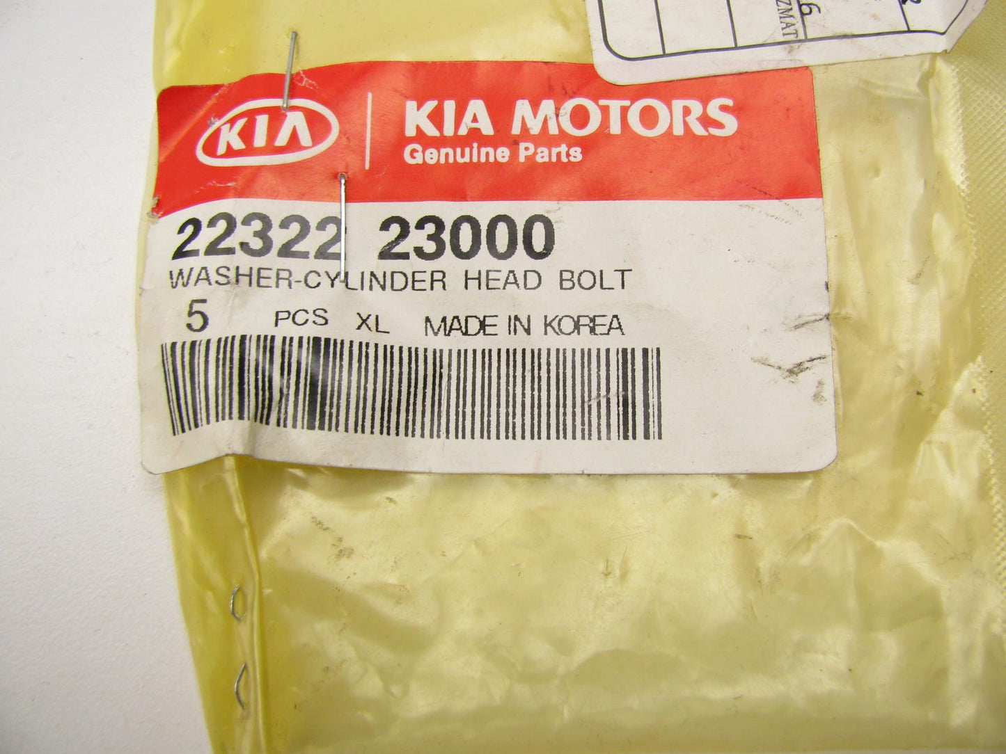 (8) NEW GENUINE Engine Cylinder Bolt Washers OEM For Kia 2232223000