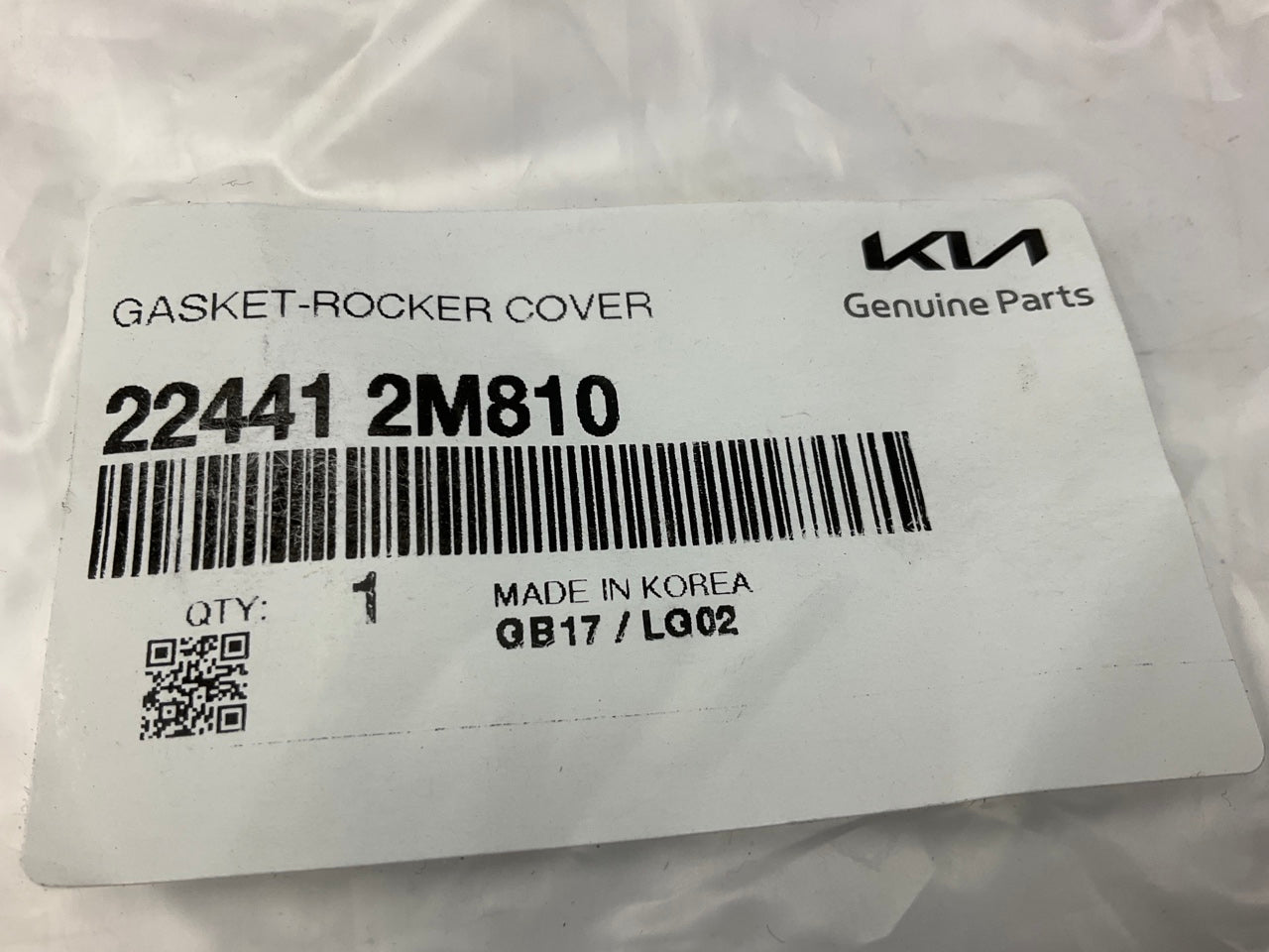 NEW GENUINE Valve Cover Gasket OEM For Kia 224412M810