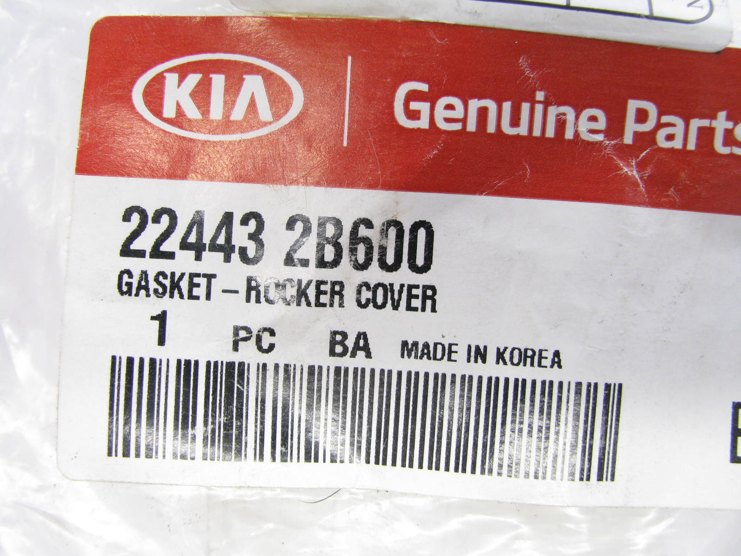 New Genuine OEM For 2012-2015 KIA Rio 1.6L Rocker Gasket Cover 224432B600