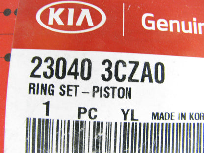 NEW - OEM 230403CZA0 Engine Piston Ring Set .010'' For 2009-2013 Kia Sorento 3.5L