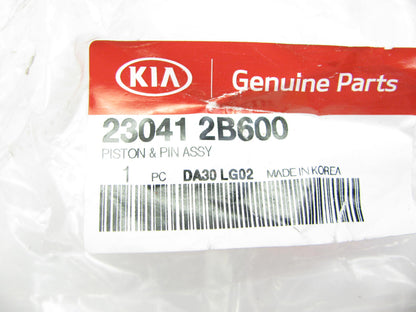 NEW - OEM 230412B600 Engine Piston STD For 2012-2017 Kia 1.6L-L4