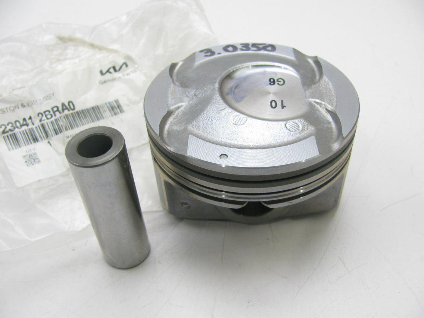 NEW Engine Piston +0.10mm OEM For 2012-2017 Kia Rio 230412BRA0
