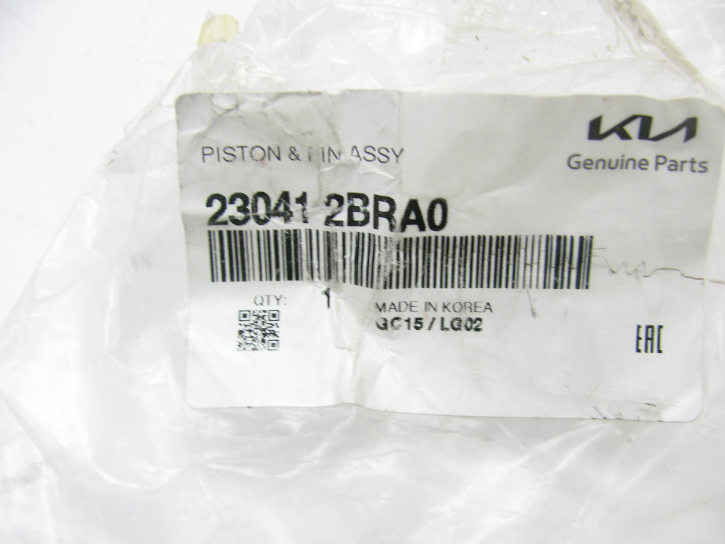 NEW Engine Piston +0.10mm OEM For 2012-2017 Kia Rio 230412BRA0