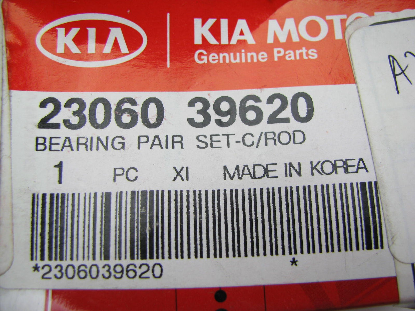 NEW GENUINE OEM Connecting Rod Bearing PAIR STANDARD SIZE For Kia 2306039620