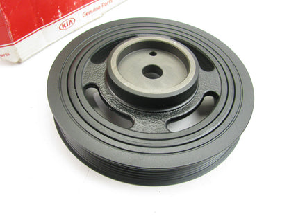 NEW 23124-37520 Crankshaft Pulley / Harmonic Balancer OEM For 99-10 Kia 2.7L