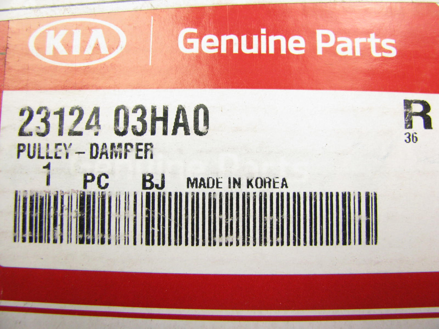 NEW - OEM 2312403HA0 Engine Crankshaft Pulley For 2017-2019 Kia Niro 1.6L Hybrid