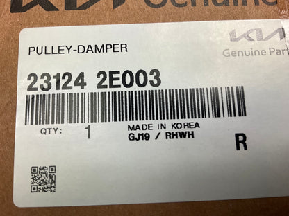 NEW Engine Crankshaft Crank Damper Pulley OEM For Kia 2.0L Non-Turbo 231242E003