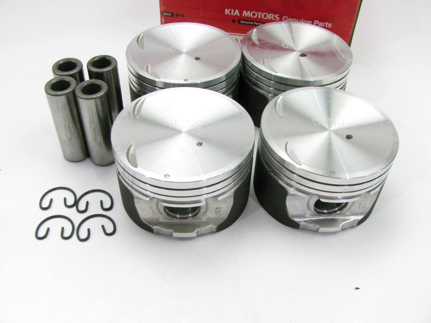 NEW 0.50mm Oversize Engine Piston Set OEM For 01-04 Spectra 1.8L 234102Y902