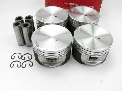 NEW 0.50mm Oversize Engine Piston Set OEM For 01-04 Spectra 1.8L 234102Y902