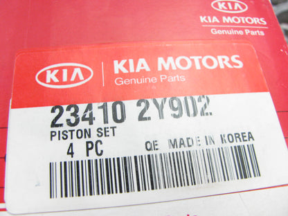 NEW 0.50mm Oversize Engine Piston Set OEM For 01-04 Spectra 1.8L 234102Y902
