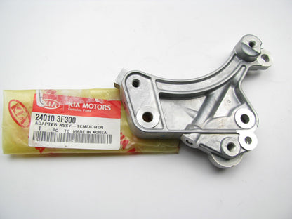 NEW - OEM Belt Tensioner Pulley Adapter Bracket For 2008-2012 Kia Borrego 4.6L