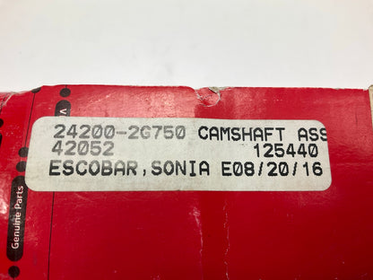 NEW GENUINE Exhaust Camshaft Factory Cam OEM For 2011-2016 Kia 2.4L 242002G750