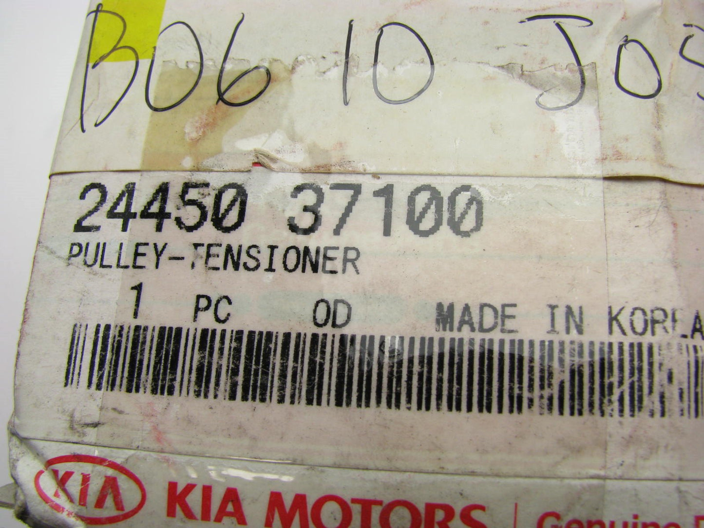 NEW GENUINE OEM Engine Timing Belt Tensioner Pulley For Kia 2.7L V6  2445037100