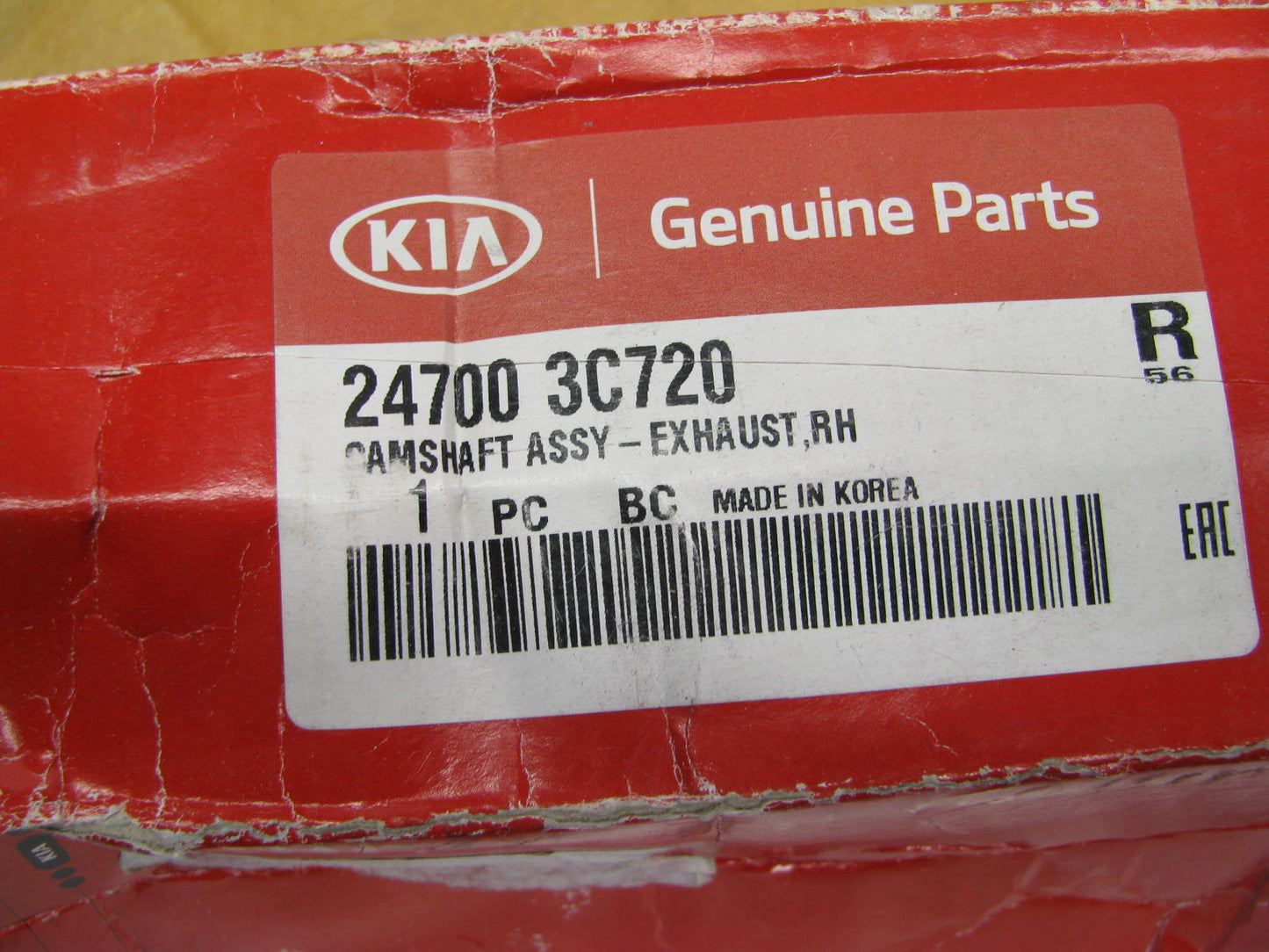NEW - OEM 247003C720 RH Exhaust Camshaft For 2006-2008 Kia Sorento V6
