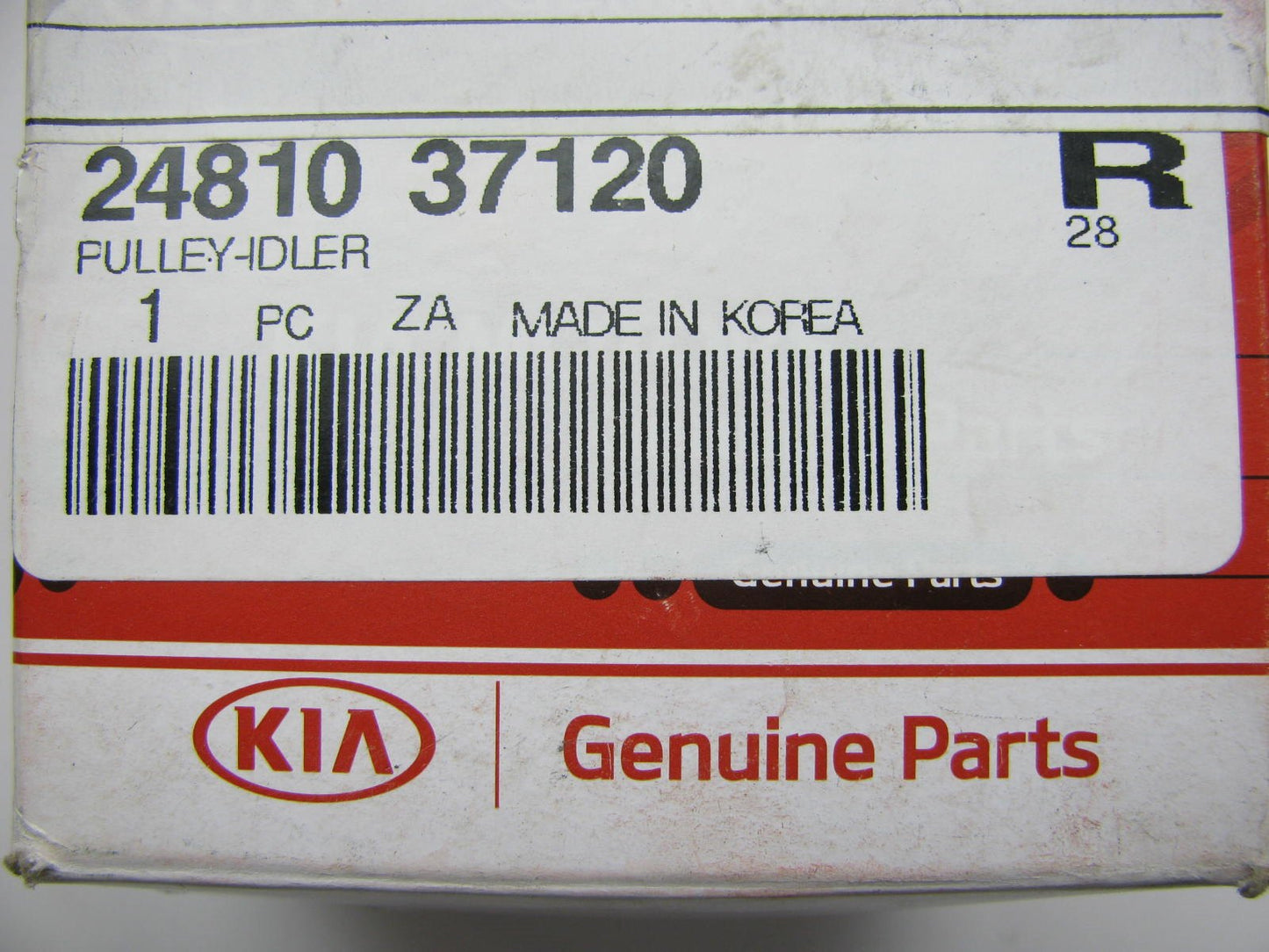 NEW - OEM 2481037120 Idler Pulley For 1999-2010 Kia 2.7L