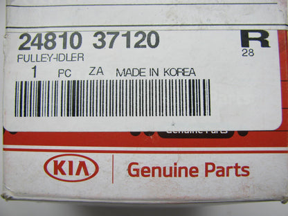 NEW - OEM 2481037120 Idler Pulley For 1999-2010 Kia 2.7L