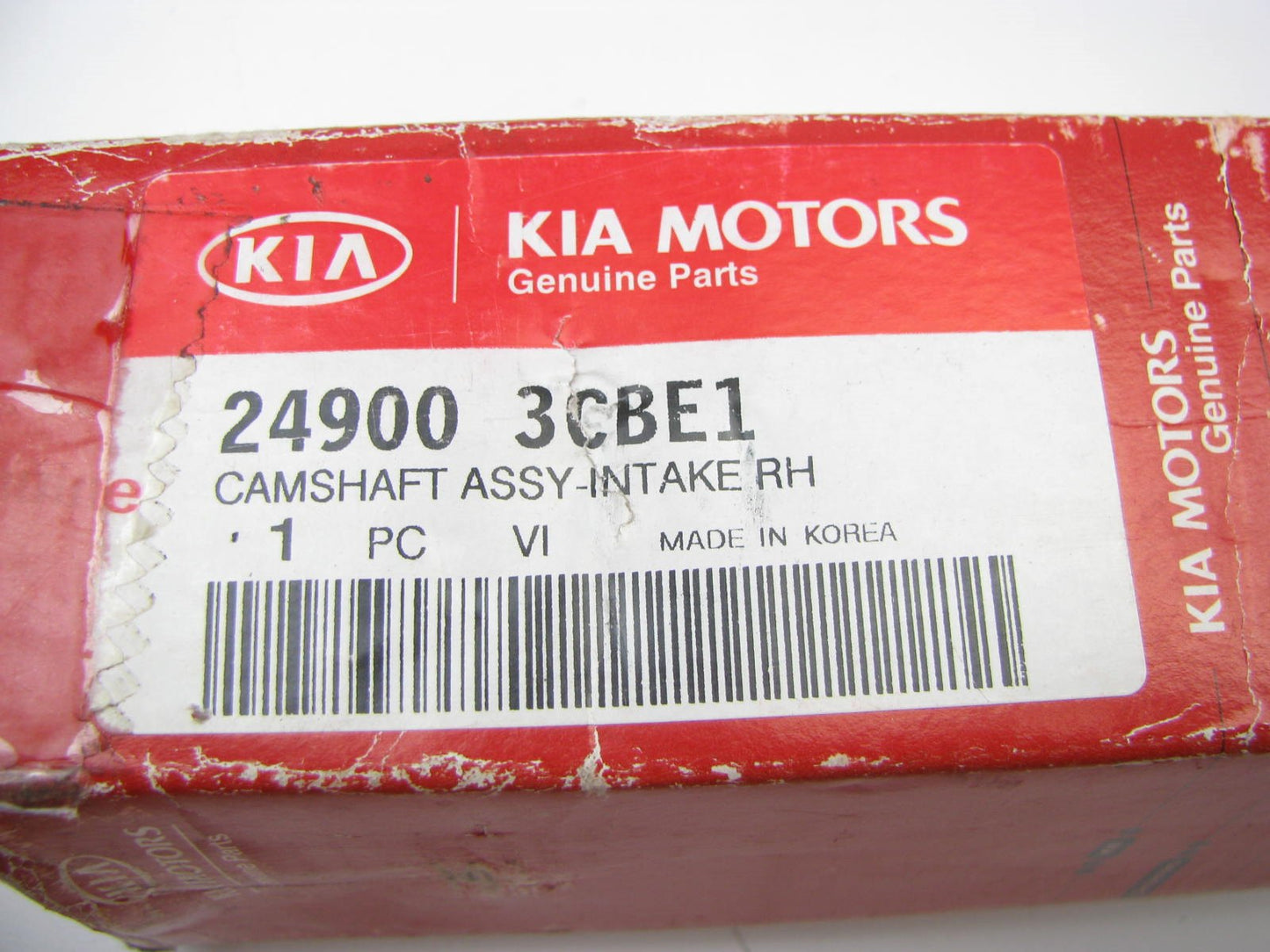 NEW - OEM 249003CBE1 Right Intake Camshaft For 11-12 Kia Sedona, 2011-13 Sorento