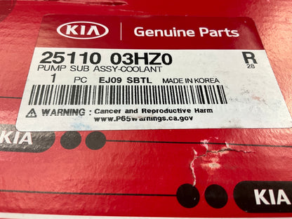 NEW GENUINE Electric Water Pump OEM For 2018-2022 Kia Niro 2511003HZ0