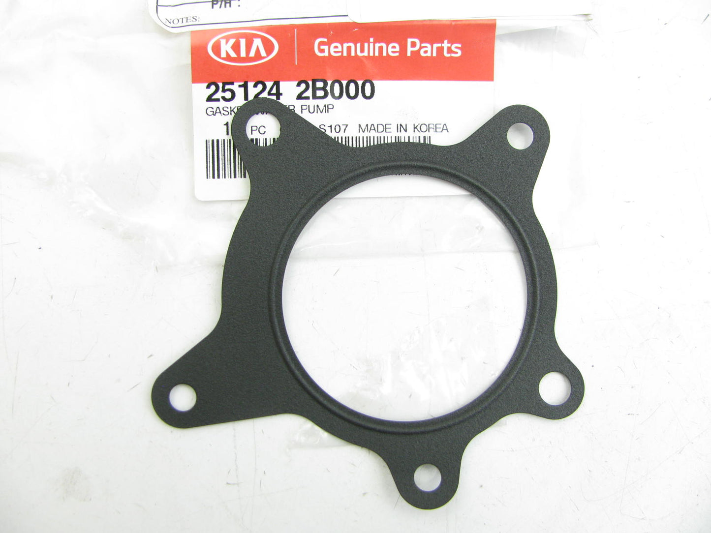 NEW - OEM Genuine Engine Water Pump Gasket 25124-2B000 For 2010-13 KIA 1.6L