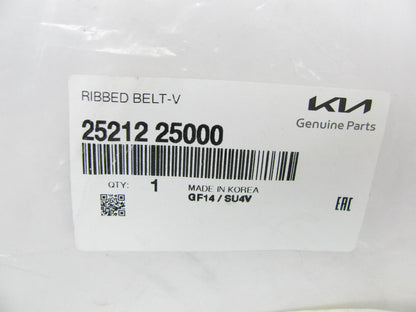 NEW - OEM 2521225000 Serpentine Belt For Kia