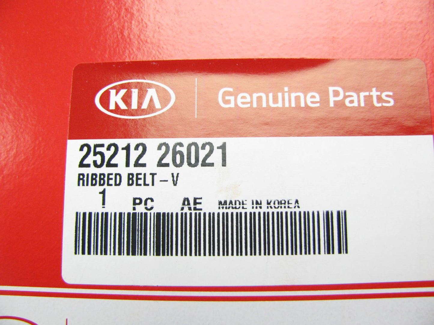 OEM For Kia Serpentine Belt 2521226021