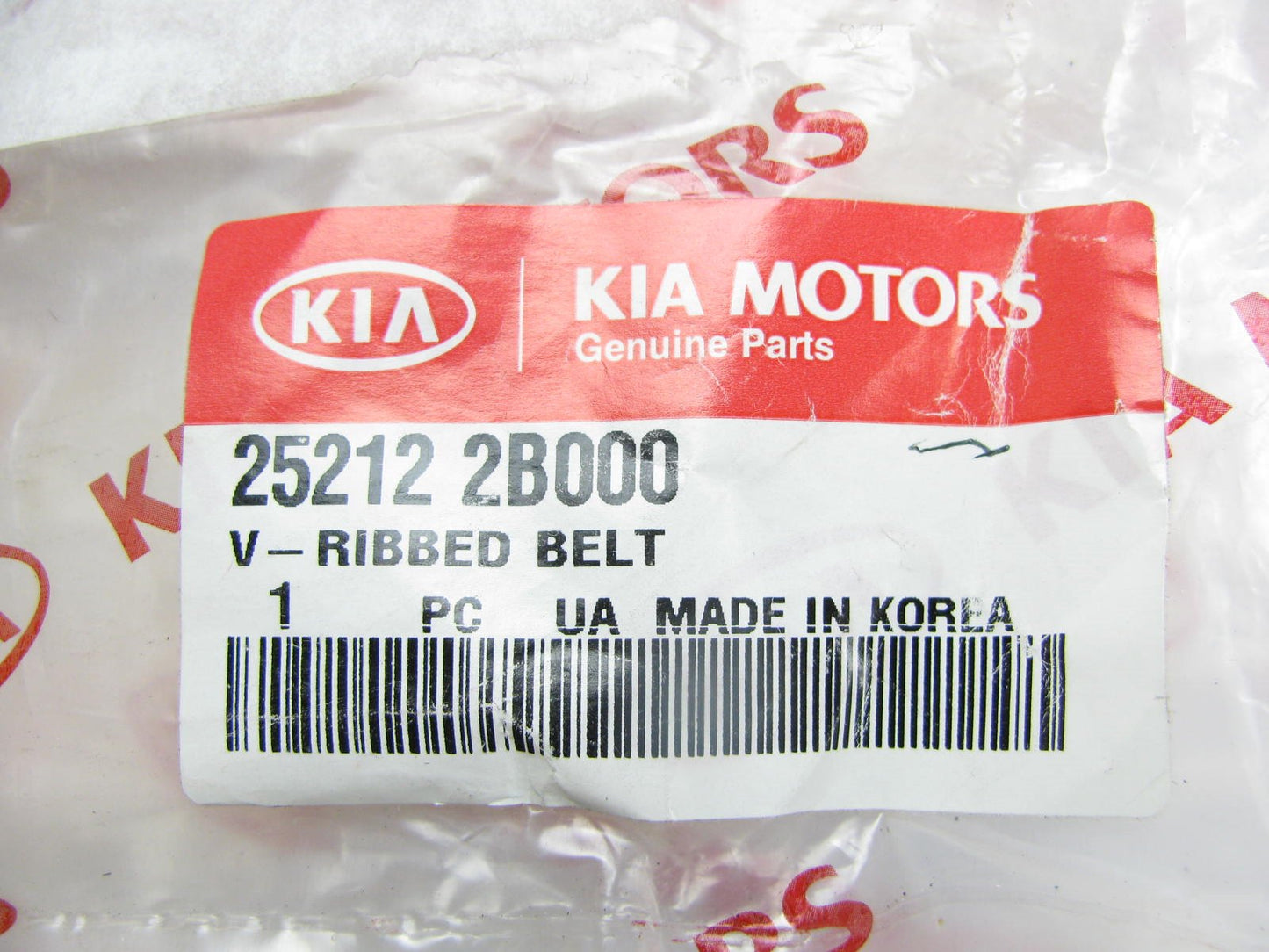 NEW GENUINE Engine Serpentine Belt OEM For 2010-2011 Kia Soul  1.6L