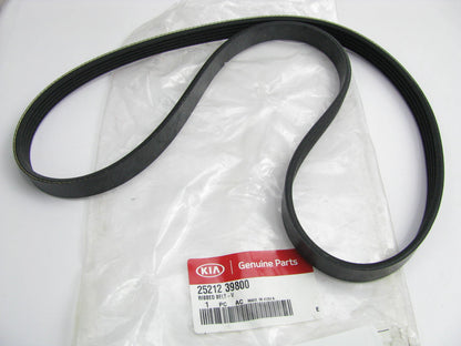 NEW - OEM 2521239800 Serpentine Belt - 0.69'' X 45.00'' - 5 Ribs For Kia