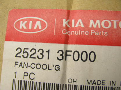 NEW - OEM 252313F000 Engine Cooling Fan Blade For 2004-09 Kia Amanti 10-11 Soul