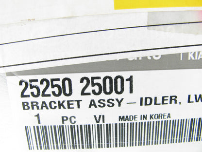 NEW 2525025001 A/C Drive Belt Idler Pulley W/ Bracket OEM For 11-13 Kia Forte