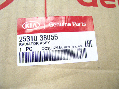 New Genuine Radiator 2531038055 OEM  For 2001-2006 Kia Optima, 99-05 Sonata