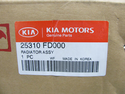 NEW GENUINE Radiator OEM For 2001-2005 Kia Rio 25310FD000