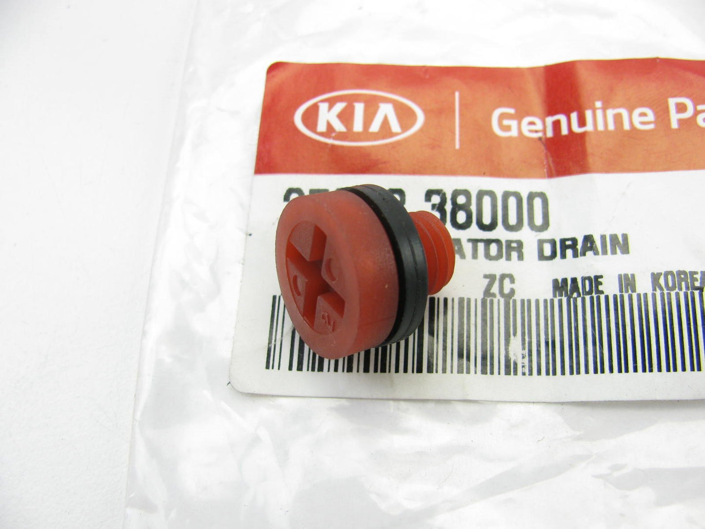 New Genuine Radiator Coolant Drain Plug OEM For Kia 2531838000