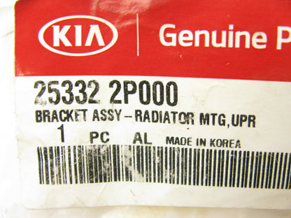 Radiator RIGHT Upper Mount Bracket OEM For 2011-2015 Kia Sorento 253322P000