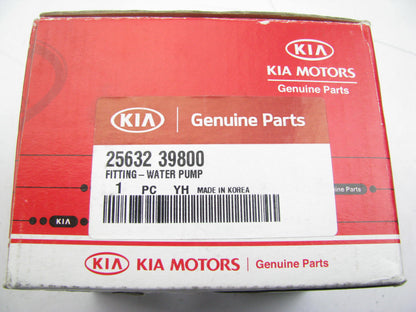 NEW Water Pump Rear Cover Fitting OEM For 2003-2006 Kia Sorento 2563239800