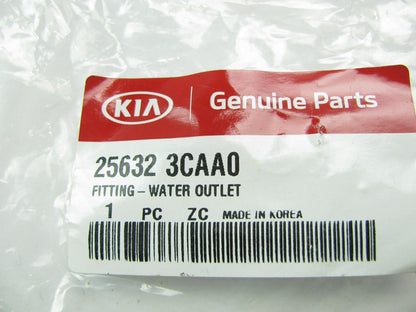 New Genuine Water Coolant Outlet Fitting OEM For KIA 256323CAA0