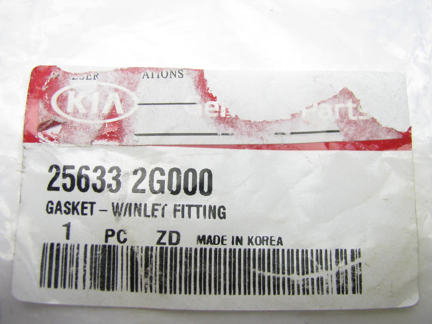 Genuine Engine Coolant Thermostat Seal O-ring Gasket OEM For KIA 256332G000