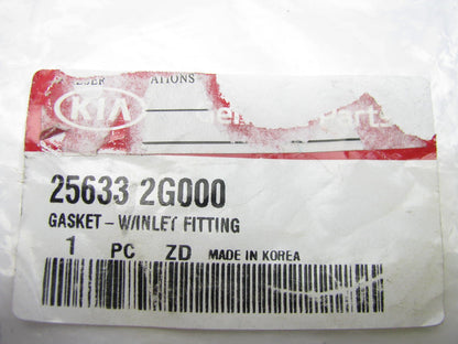 Genuine Engine Coolant Thermostat Seal O-ring Gasket OEM For KIA 256332G000