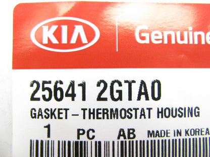 NEW - OEM 256412GTA0 Coolant Thermostat Housing Gasket For 2016-2018 Kia 2.0L-L4