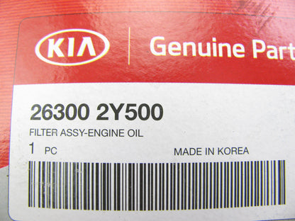 (4) NEW GENUINE Oil Filters OEM For Kia 263002Y500