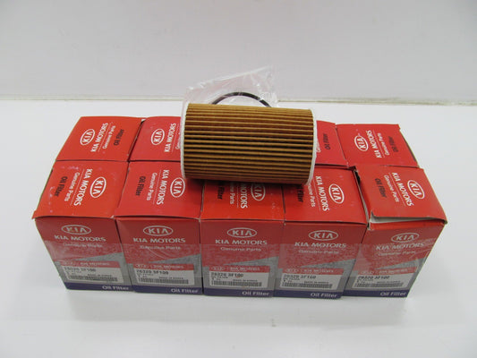 (10) NEW - OEM GENUINE Engine Oil Filters For Kia 263203F100