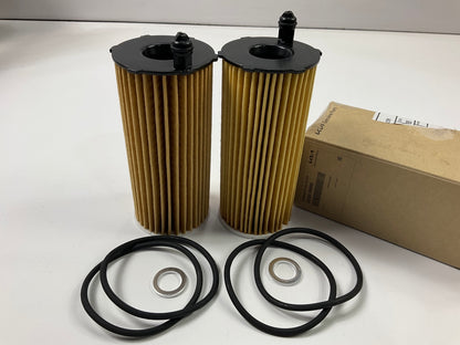 (2) NEW Engine Oil Filters OEM For 2022-2024 Kia Carnival 3.5L V6 263203N000