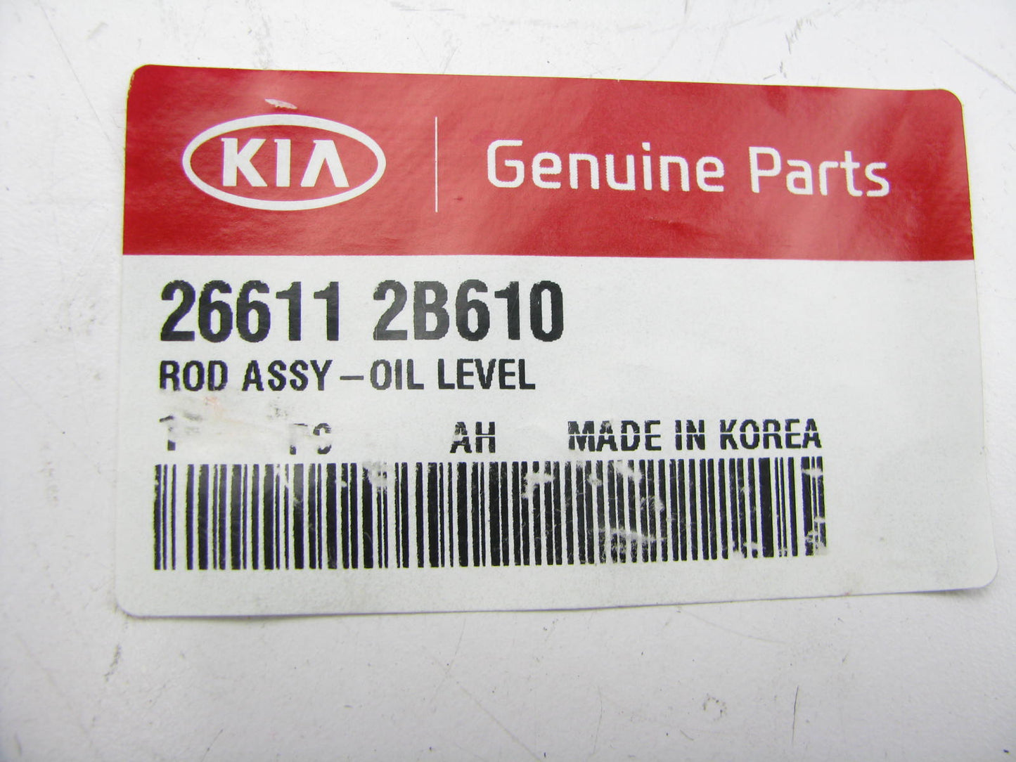 NEW - OEM GENUINE 266112B610 Engine Oil Fluid Level Dipstick For Kia