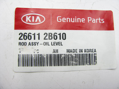 NEW - OEM GENUINE 266112B610 Engine Oil Fluid Level Dipstick For Kia