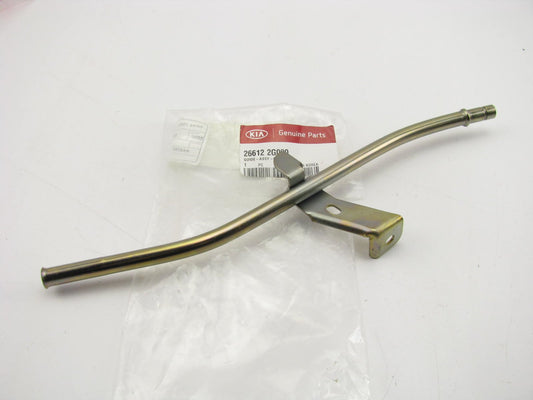 NEW - OEM Oil Level Dipstick Gauge Guide Tube For Kia 4 Cylinder 266122G000