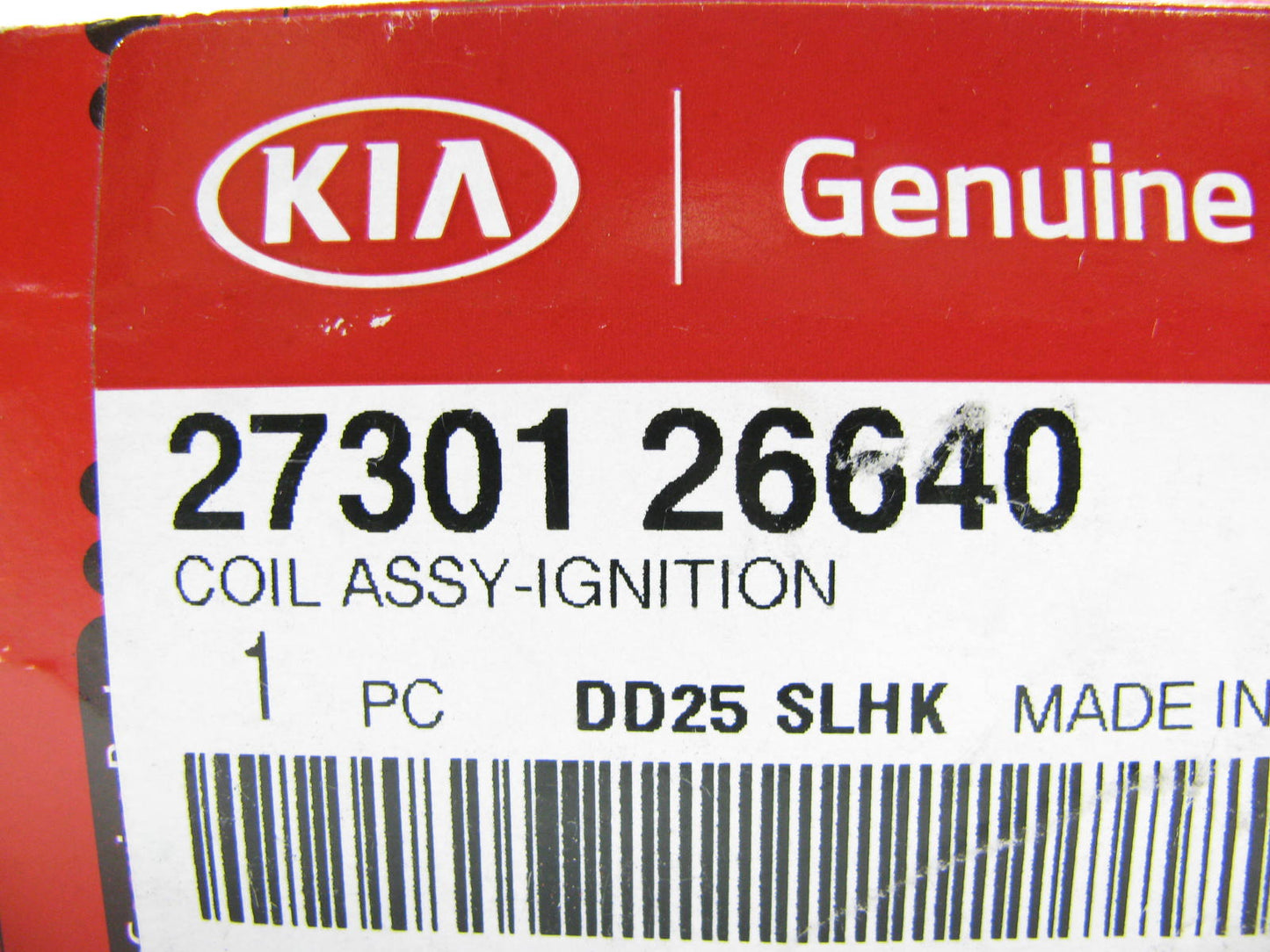 NEW GENUINE 2730126640 Ignition Coil OEM For 2006-2011 Kia 1.6L I4