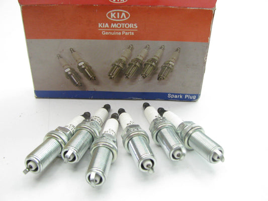 (6) NEW - OEM 274103F100 Ignition Spark Plugs For Kia